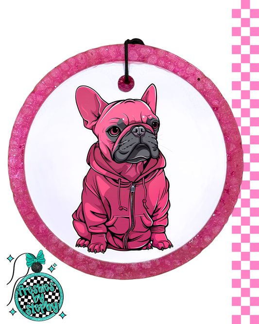 French Bulldog Hoodie Car Air Freshie