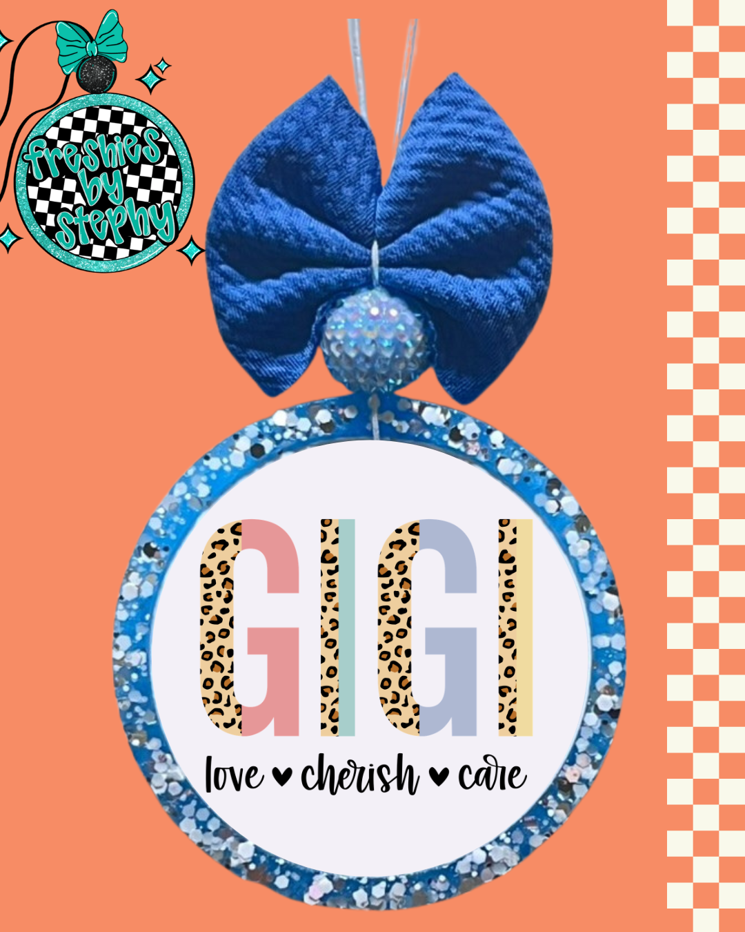 Gigi Love Cherish Care Car Freshie – Gigi Gift Car Air Freshener