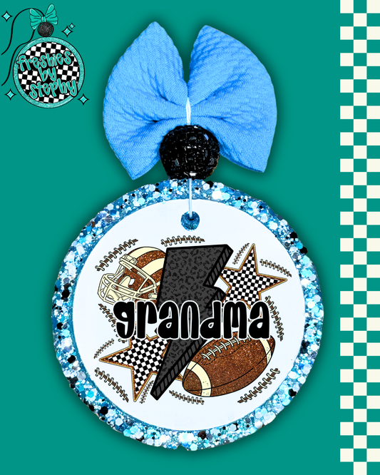 Football Grandma Sports Car Freshie | Football Grandma Gift