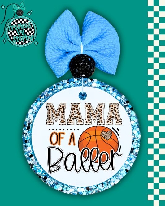 Mama of a Baller Gift | Basketball Mom Car Freshie