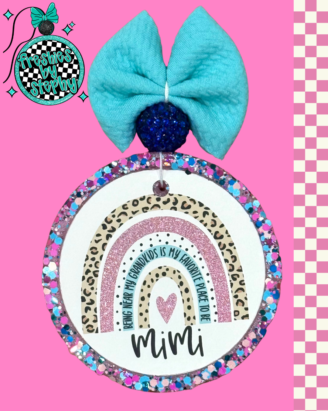 Mimi Freshie – “My Grandkids Favorite Place to Be” Car Air Freshener Gift