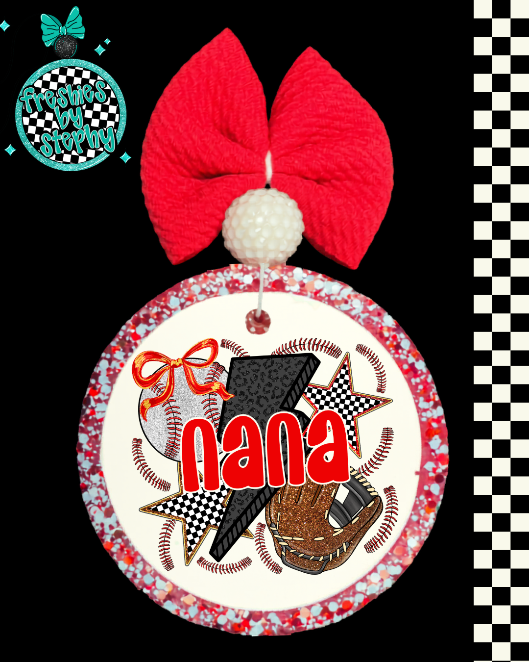 Baseball Nana Car Freshie | Sports Grandma Gift