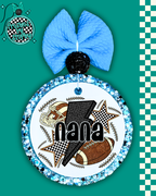 Football Nana Car Freshie | Sports Grandma Gift