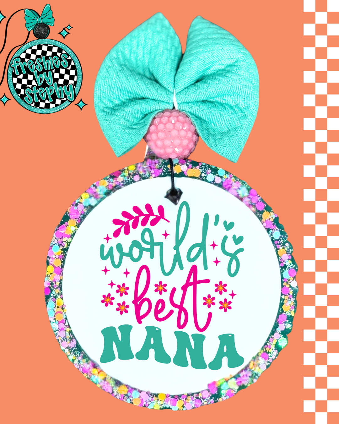 World's Best Nana Car Freshie – Nana Gift Air Freshener