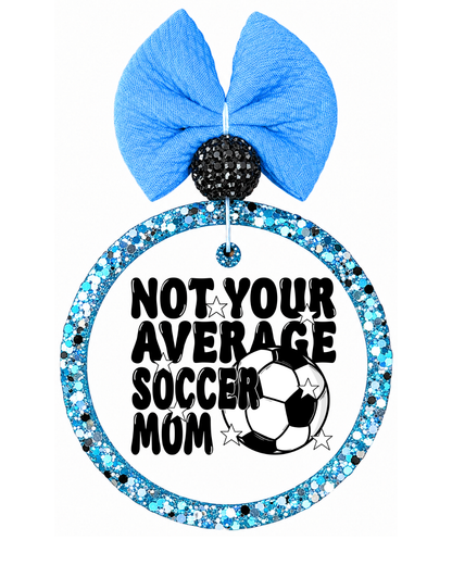 Not Your Average Soccer Mom car freshie