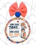 Chase Tee Times Freshie + Signature Bead/Bow
