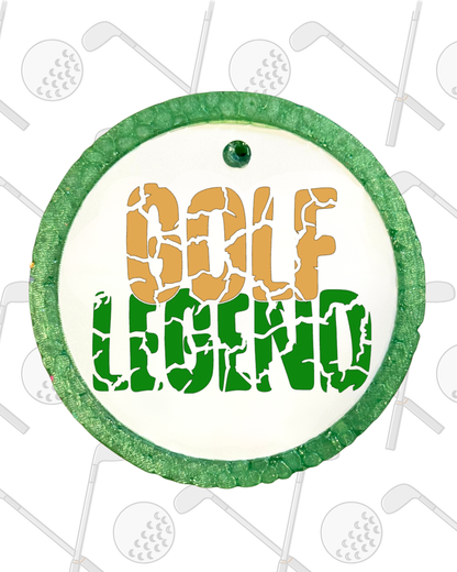 Golf Legend Freshie – Funny Golf Car Freshener