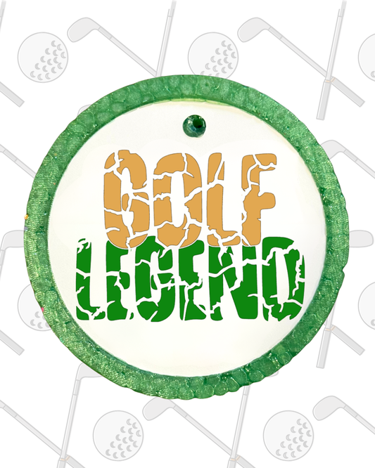 Golf Legend Freshie – Funny Golf Car Freshener