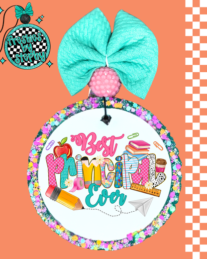 Best Principal Ever Car Freshie | School Staff Gift