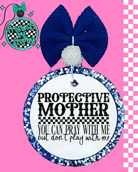 Protective Mother Car Air Freshener | Faith Mom Gift Freshie