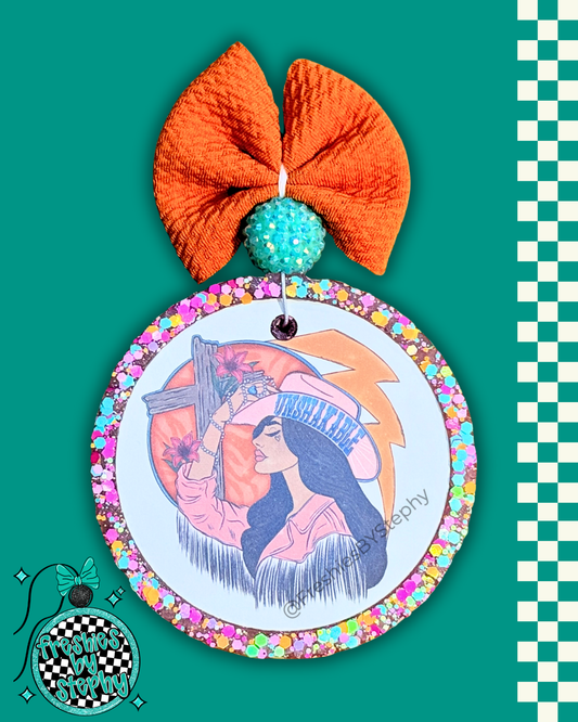 Unshakable Babe Freshie | Inspirational Western Girl Car Air Freshener