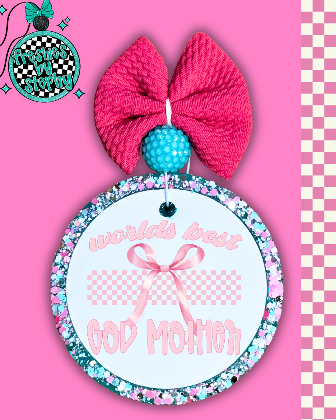 World's Best (Family Title) Coquette Pink Freshie