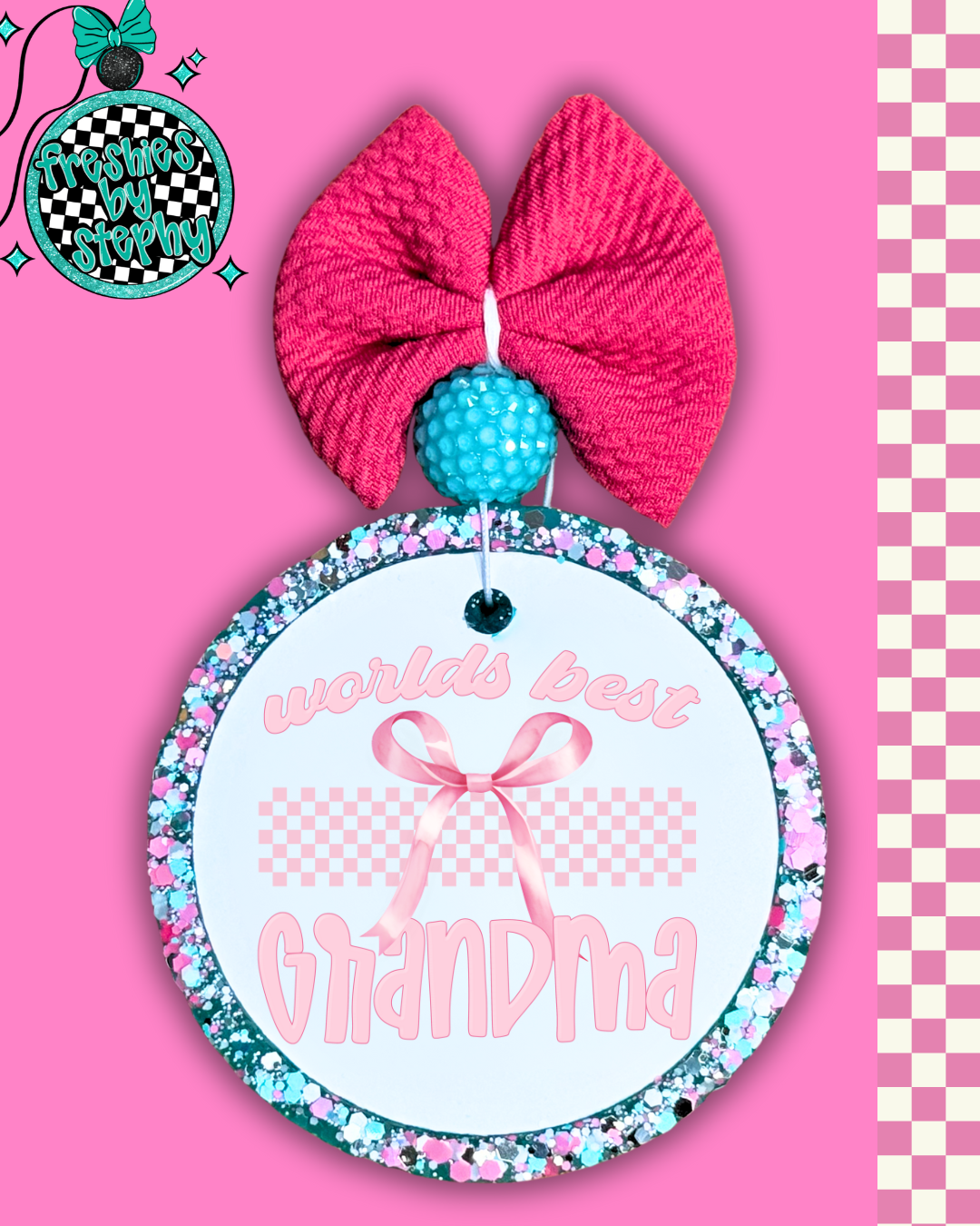 World's Best (Family Title) Coquette Pink Freshie